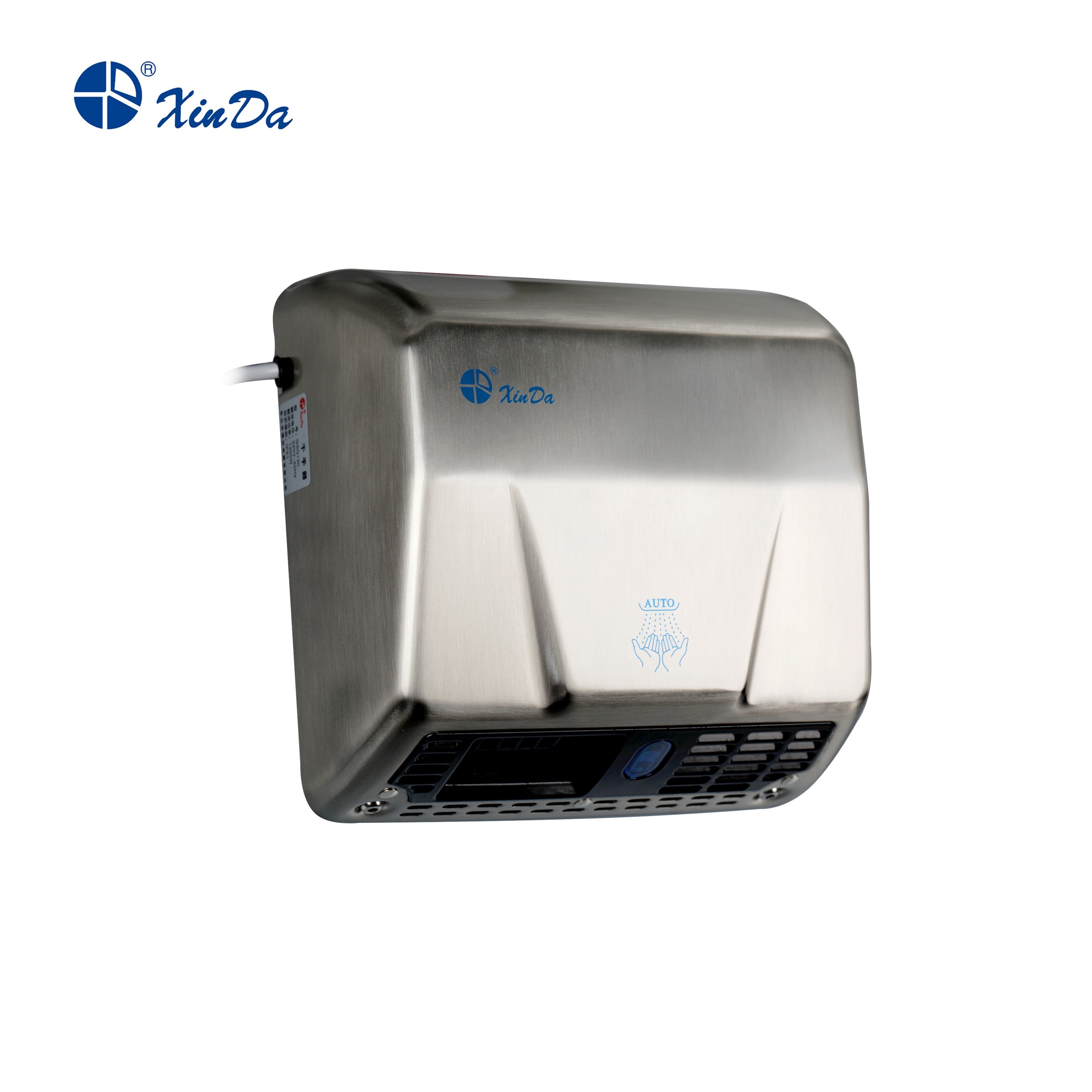 Hotel Automatic Sensor Professional Hand Dryer Automatic Body Wall ...